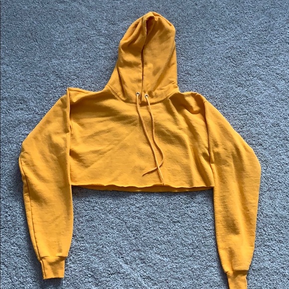 Hanes Tops - Cropped hoodie